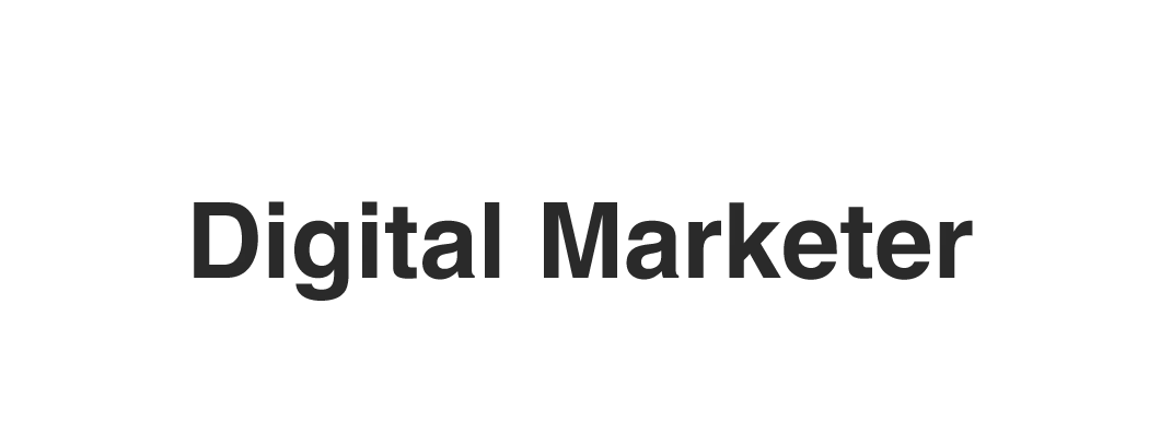 Digital Marketer